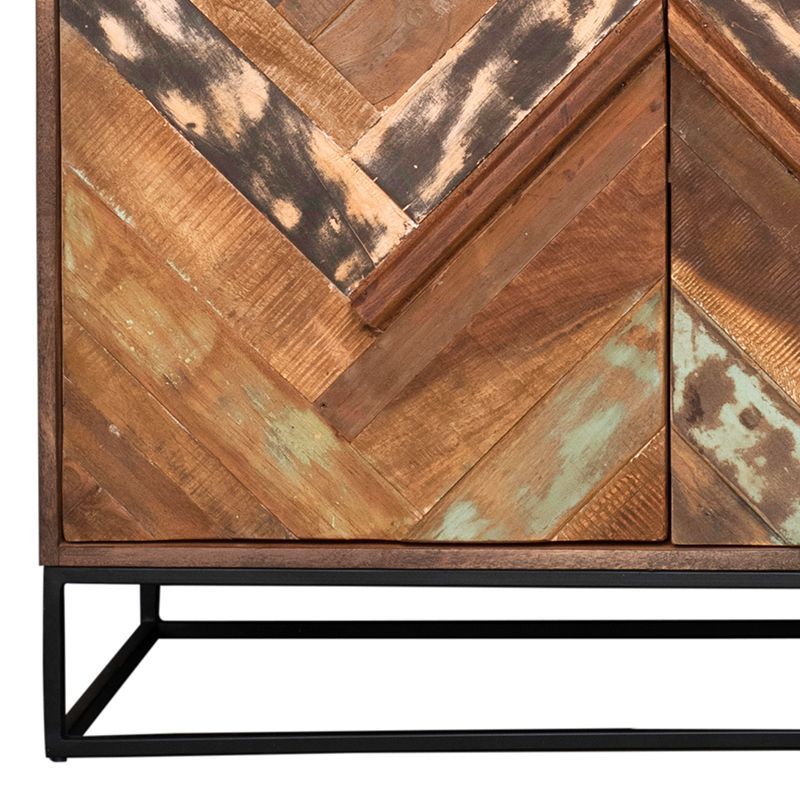 Buffet bois coloré 145cm RITA