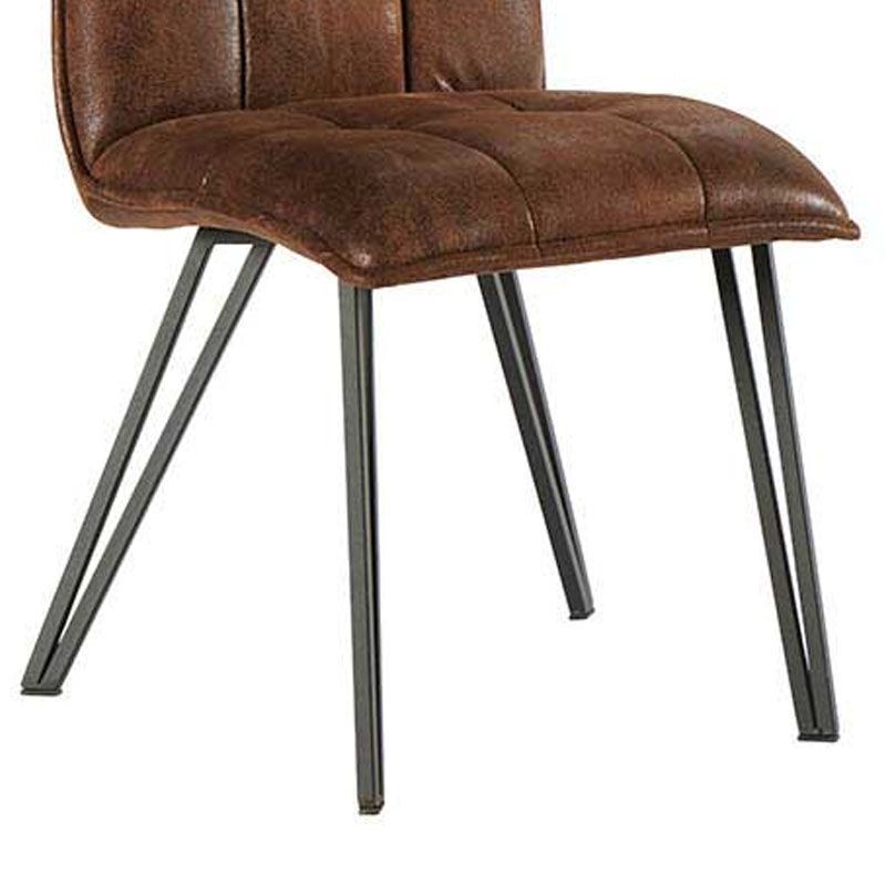 Lot 4 chaises microfibres imitation cuir confort Casita CHAVENMICHAV