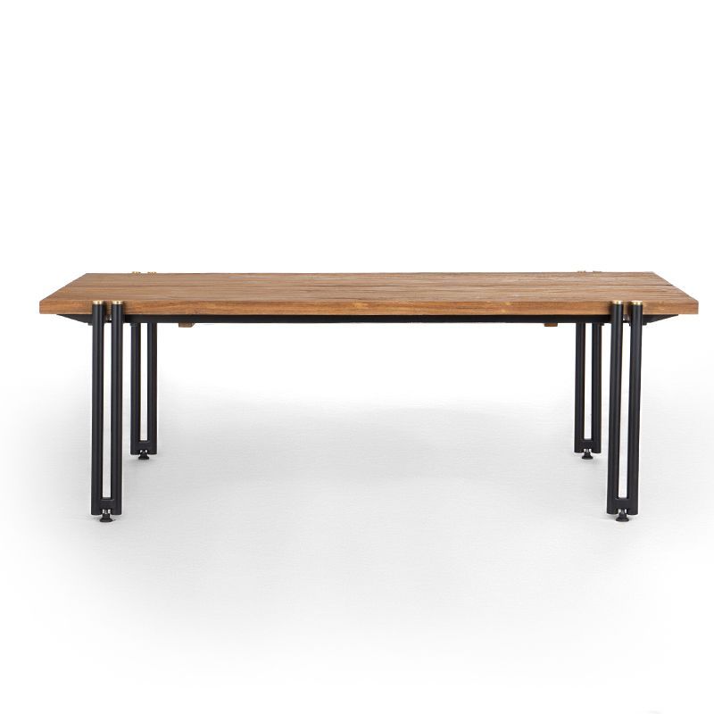 Table basse teck recyclé rectangulaire d-bodhi OUTLINE 120cm