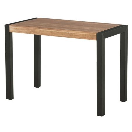 Mange-debout chêne et métal 120cm Catane Casita CATATAMD 120