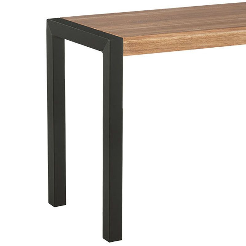 Mange-debout industriel chêne et métal 150cm Catane Casita CATATAMD 150