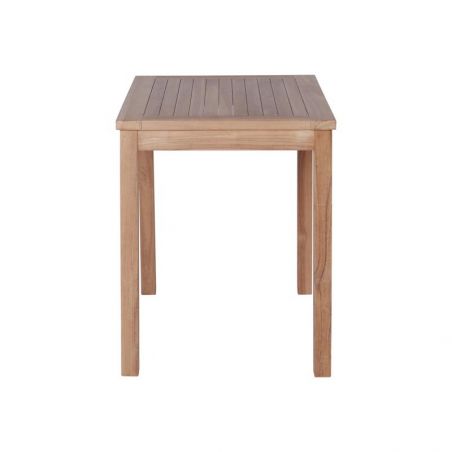 Table teck pour extérieur 80cm