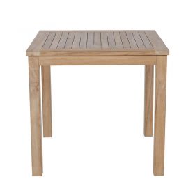 Table carrée extérieur bois de teck massif 80 x 80cm
