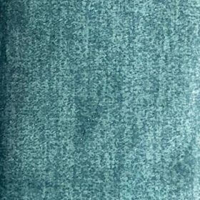 tissu velours bleu pieds métal 109cm Casita HASTING