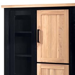 armoire chêne huilé et pin noir 110cm Ashland Casita ASHENF 221