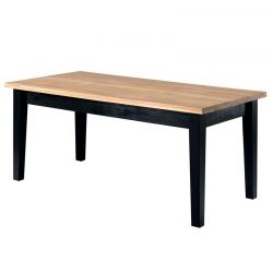 Table chêne huilé et pin noir 150cm Ashton Casita ASHTA 150