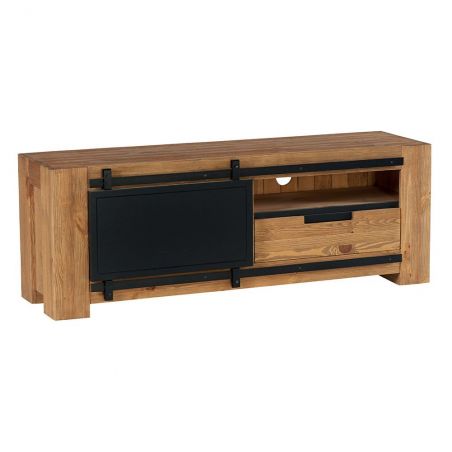 Meuble TV pin massif 140cm Coopers Casita COOTV140