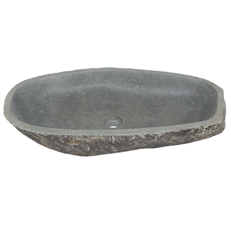 Grande vasque à poser en pierre BAIN 50 à 69cm