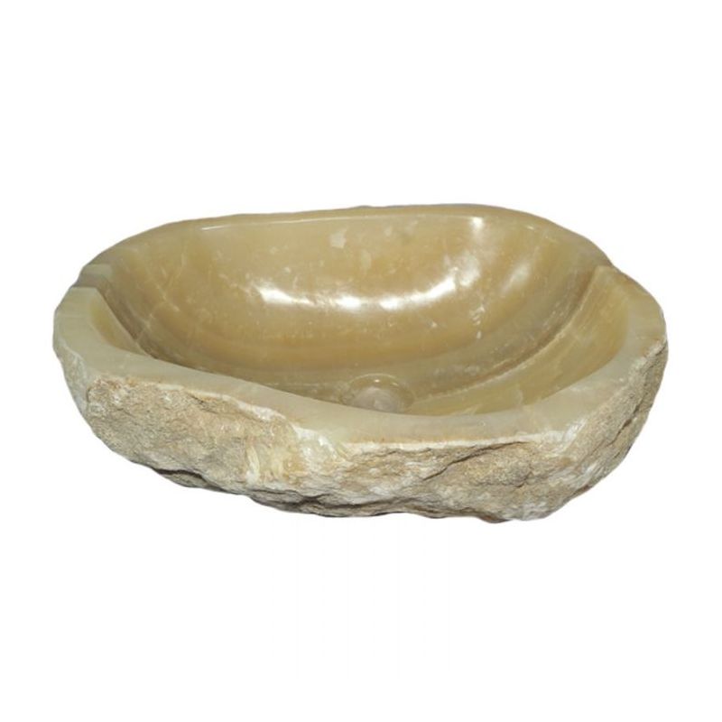 Vasque à poser pierre onyx BAIN 40 à 59 cm