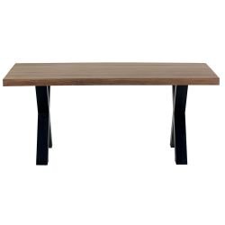 Table bois pied métal 180cm Cleveland Casita CLETA180