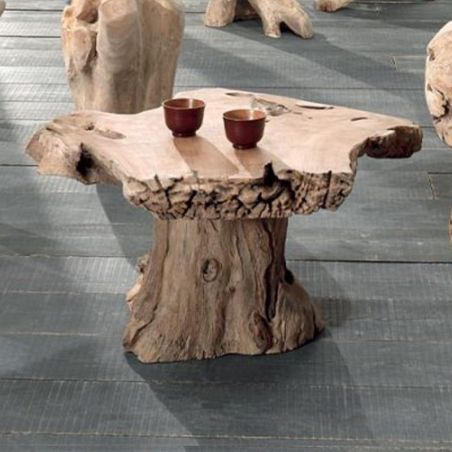 Table basse racine de teck 70cm Farmer Casita FARTABAPC
