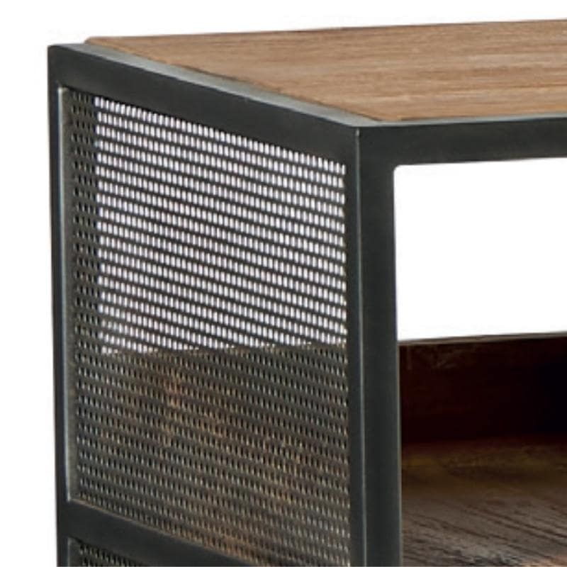 Buffet teck industriel 150cm Casita ATHEBAH 150