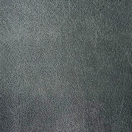 Fauteuil en cuir anthracite 90cm ATRI Casita