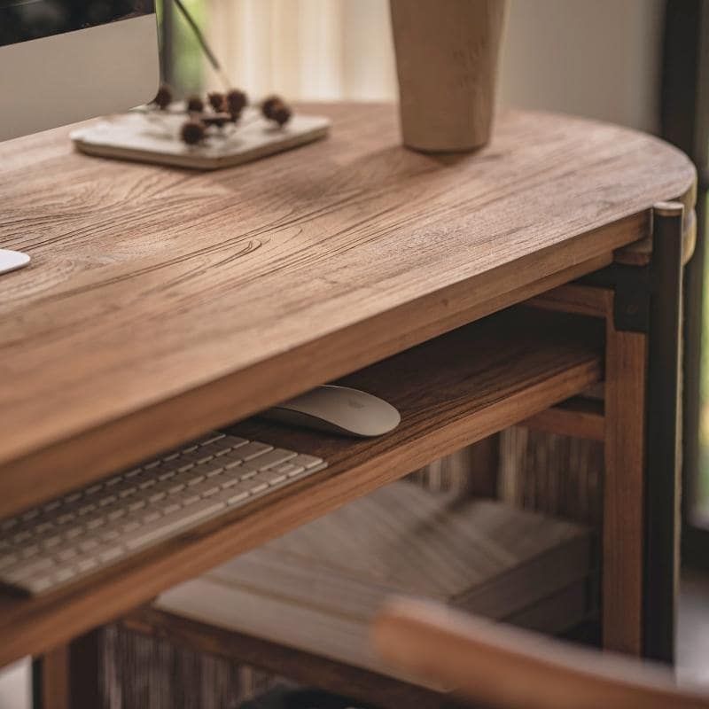 Bureau en teck et métal 140cm COCO d-bodhi