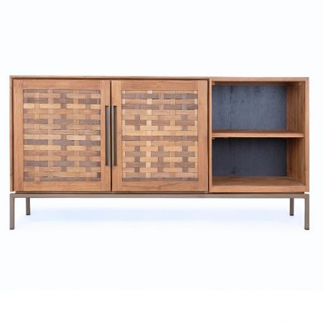 Buffet teck recyclé et métal 150cm SWAN d-bodhi