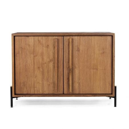 Buffet 2 portes teck et métal d-bodhi FENDY 75cm