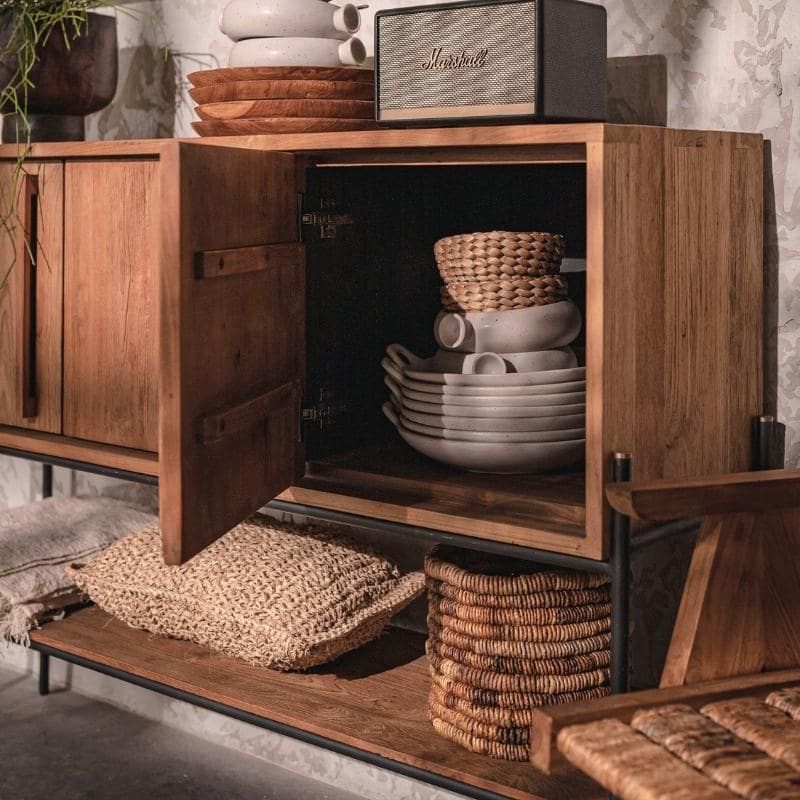 Buffet teck recyclé 200cm MIND D-Bodhi