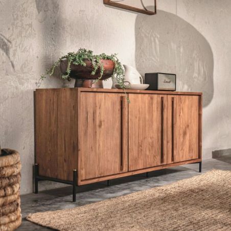Buffet bas bois et métal 148cm d-bodhi OUTLINE