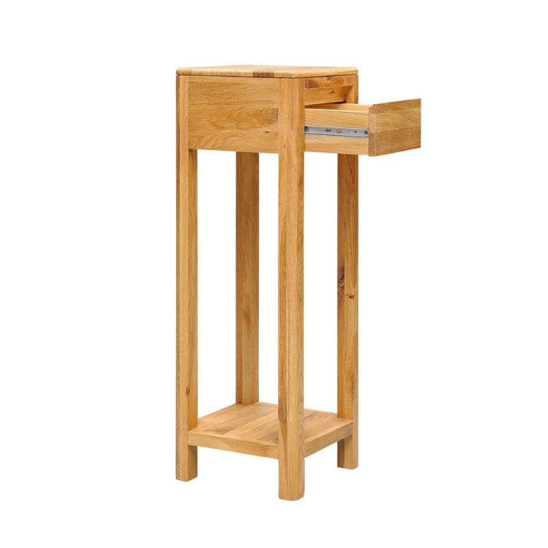 Bout de canapé en bois massif de chêne 30cm JONAS