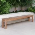 Banc en teck massif de jardin 198cm GARDEN