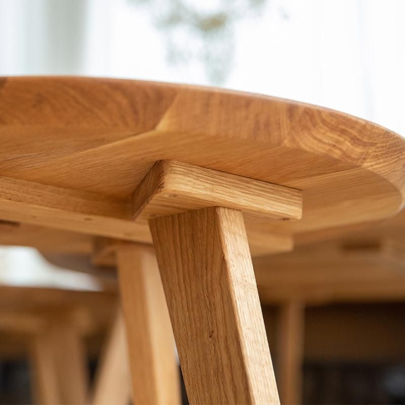 Table basse scandinave chêne 70cm JONAS