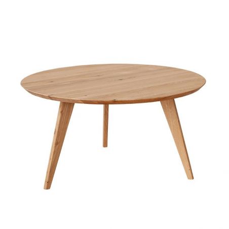 Table basse scandinave chêne 70cm JONAS