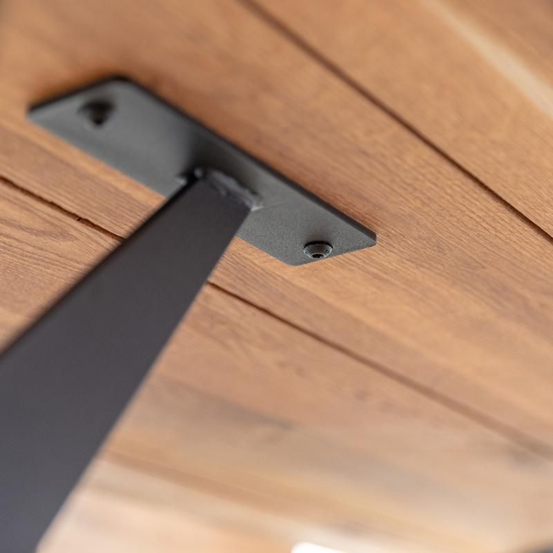 Table à manger chêne massif 12 personnes 200cm JONAS