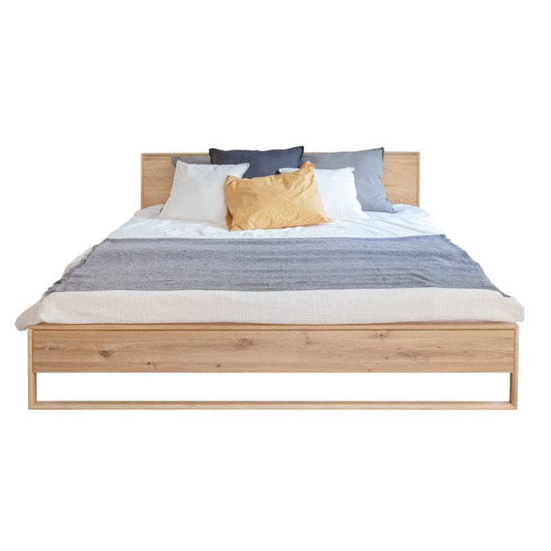 Lit 160 x 200cm en chêne massif JONAS
