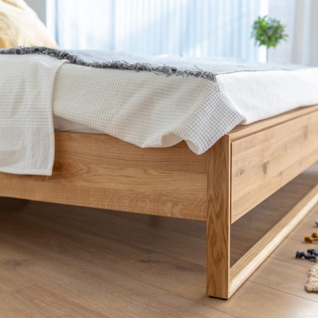 Lit 160 x 200cm en chêne massif JONAS