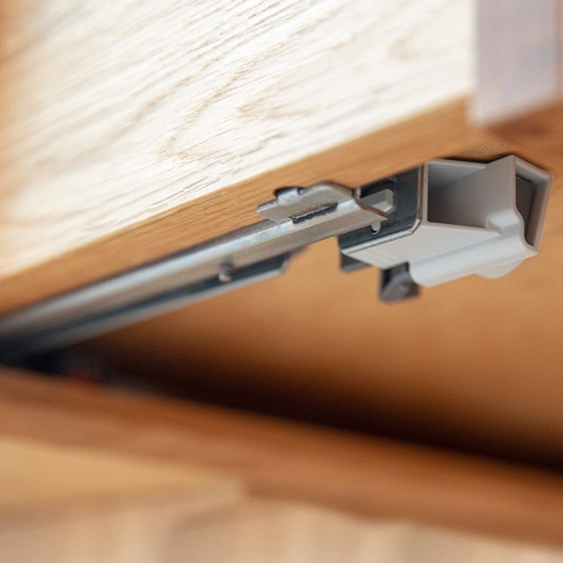 Chevet moderne en chêne massif 50cm ADAM