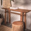 Console d'entrée en teck massif recyclé 140 cm d-bodhi ARTISAN 