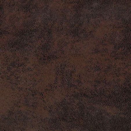 Fauteuil marron scandinave pieds métal 109cm Hasting