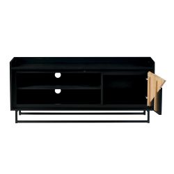 Meuble TV 1 porte en chêne et pin 140cm Casita TRATV 140