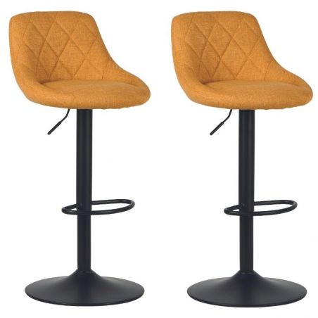 Lot de 2 chaises de bar réglable en hauteur Casita CHABARONEMOU 5