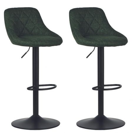 Lot de 2 chaises de bar réglable en hauteur Casita CHABARONEKAK 4