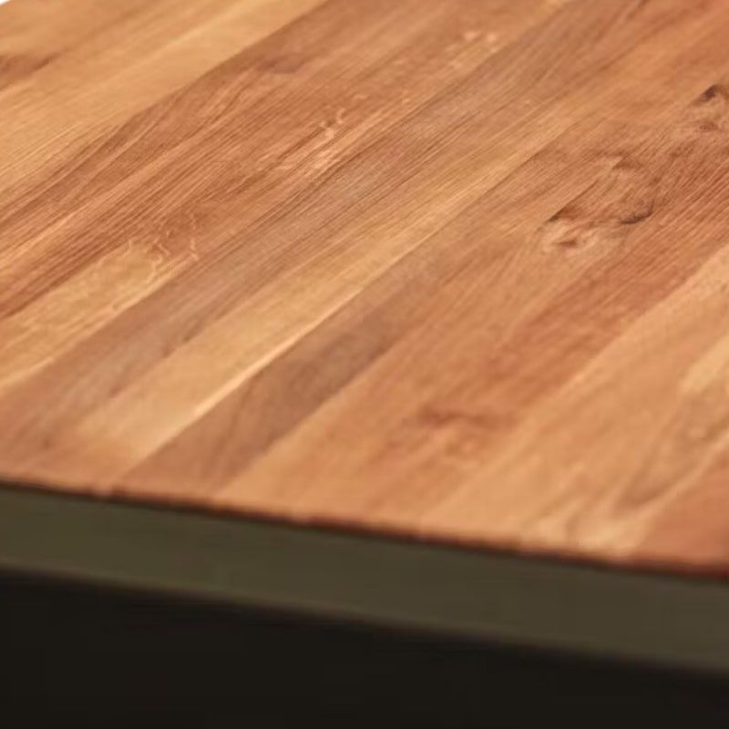 Mange-debout chêne et métal 150cm Catane Casita CATATAMD 150