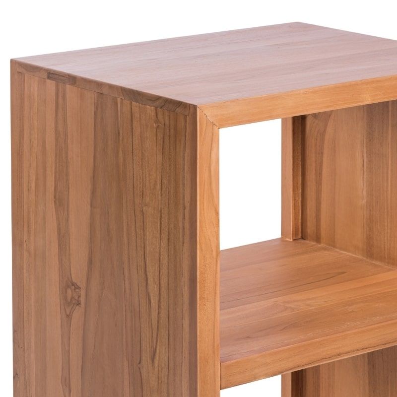 Meuble salle de bain bois 60 cm teck massif BASIC