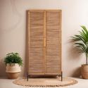 Armoire en teck recyclé et métal 100cm d-bodhi COCO 2 portes