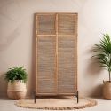 Armoire en teck recyclé et métal 100cm d-bodhi COCO 4 portes