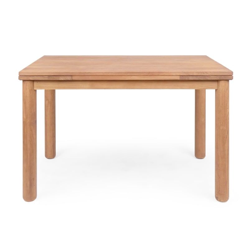 Table repas extensible teck recyclé 140/120cm DINO D-Bodhi