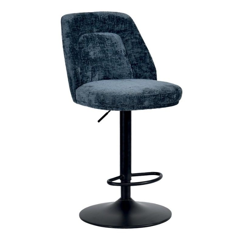 Lot de 2 chaises de bar réglable en hauteur bleu Casita ZOUNG