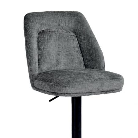 Lot de 2 chaises de bar réglable en hauteur gris Casita ZOUNG