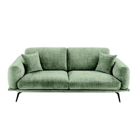 Canapé 3 places vert en tissu PALOMA Casita