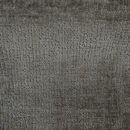 Canapé chenille cocooning en tissu gris Casita MILOW