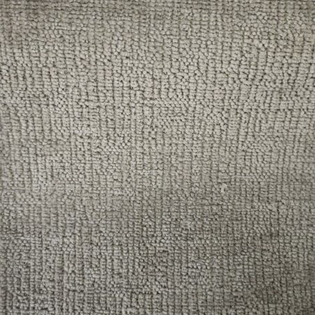 Canapé chenille cocooning en tissu taupe Casita MILOW