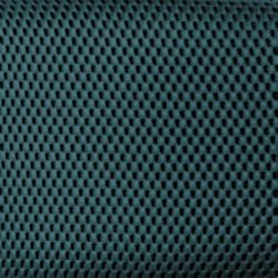 Lot de 2 chaises métal et tissu nid d'abeille bleu Casita ALTO