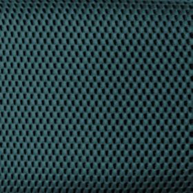 Lot de 2 chaises métal et tissu nid d'abeille bleu Casita ALTO