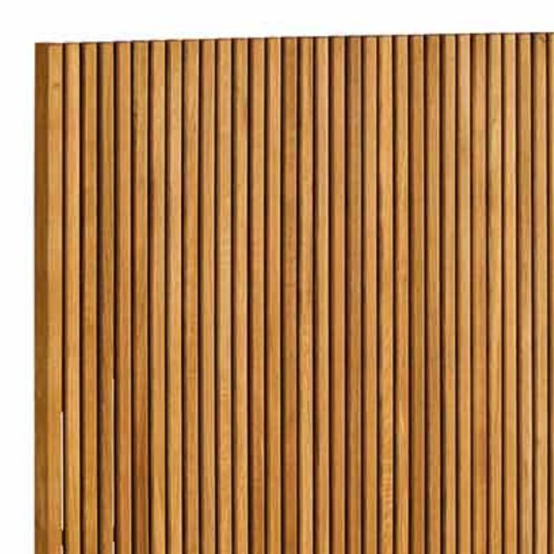 Tête de lit moderne en chêne couchage 140cm KAURI Casita