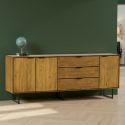 Buffet teck massif recyclé 195cm BAHIA Casita BAHBAH 204