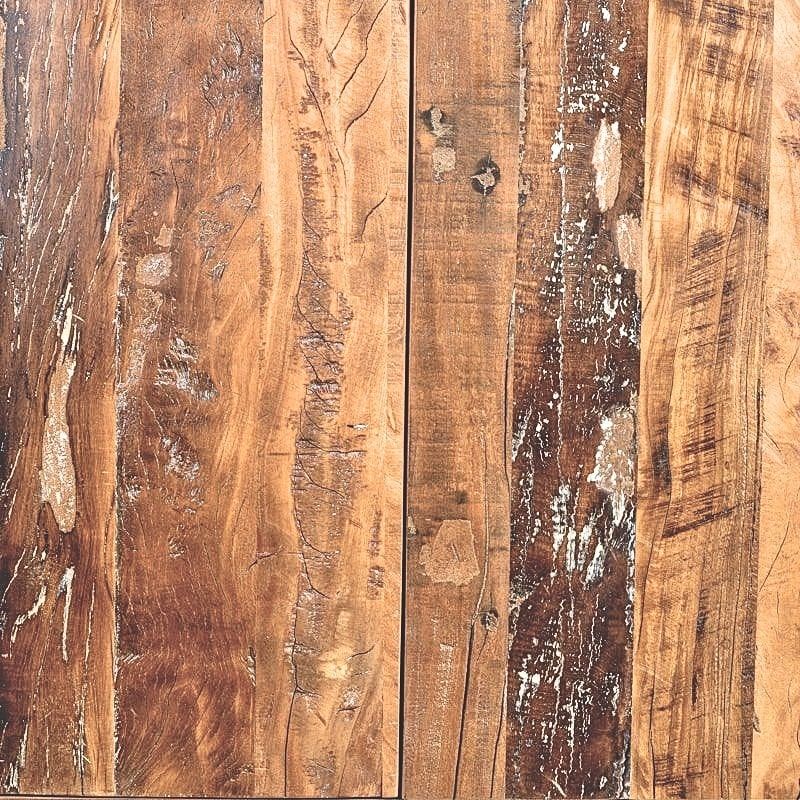 Vitrine en bois recyclé industriel MELISSA 100cm